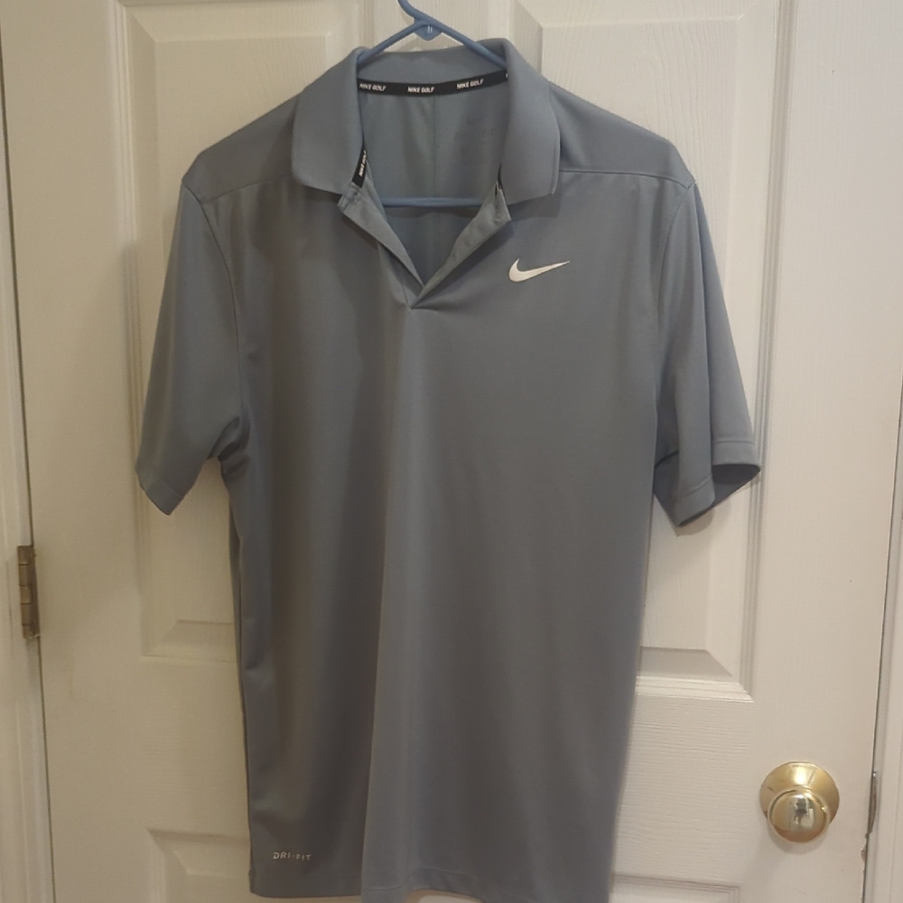 Nike Men's Seafoam Blue Polo Golf Shirt